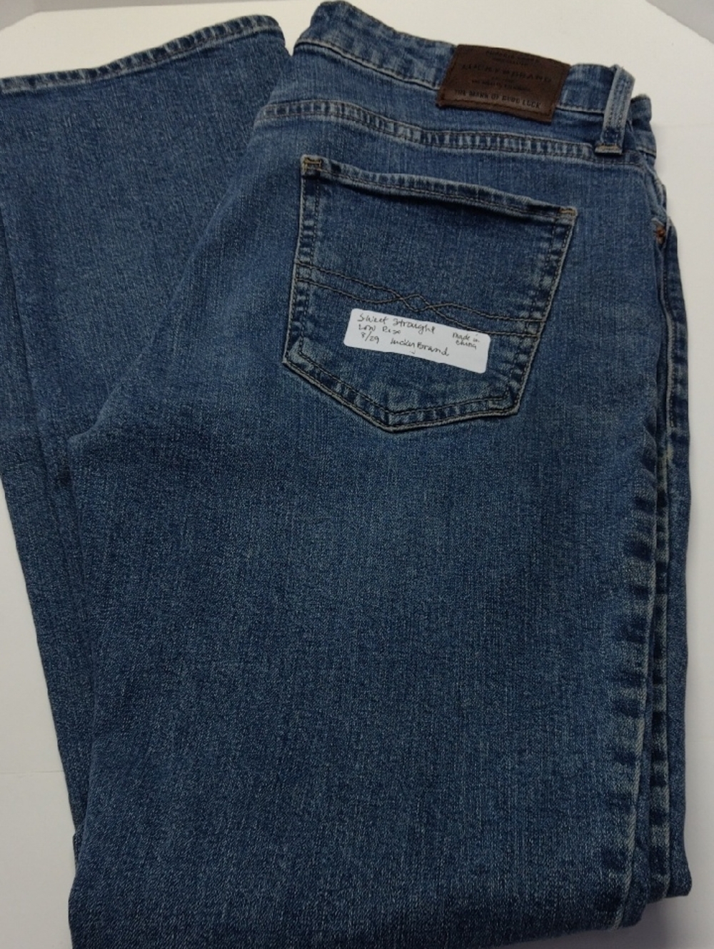 Lucky Brand Sweet Straight Lowrise Jeans